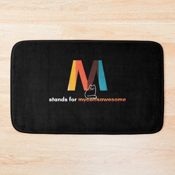 Item preview, M stands for my cat is awesome designed and sold by arrogantdesign.