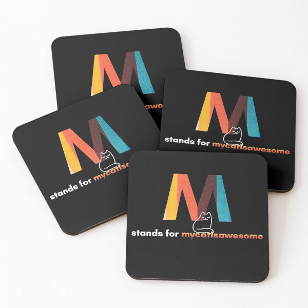 Item preview, M stands for my cat is awesome designed and sold by arrogantdesign.
