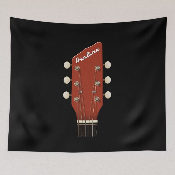 Item preview, GUITAR HEADSTOCK ART - AIRLINE designed and sold by WOOFANG.