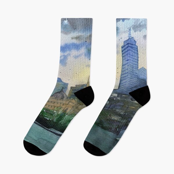 Item preview, Melbourne - Southbank Skyline designed and sold by darrenyeoart.