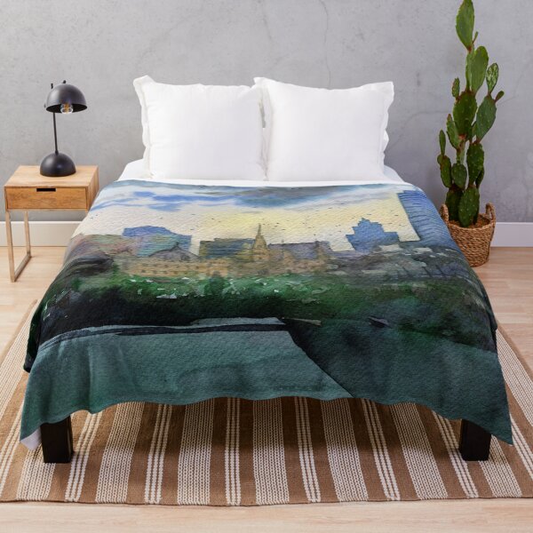 Item preview, Melbourne - Southbank Skyline designed and sold by darrenyeoart.