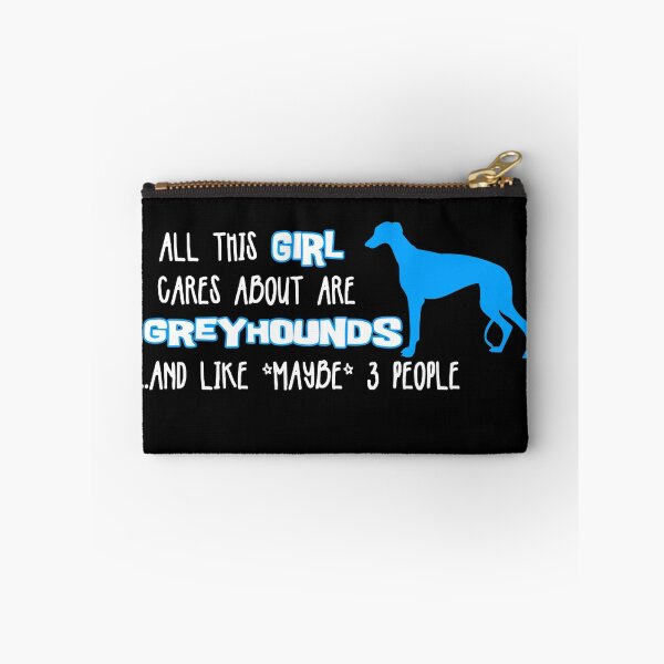 Item preview, All this GIRL cares about are GREYHOUNDS ...and like *maybe* like 3 people designed and sold by The Lemon Stationery & Gift .