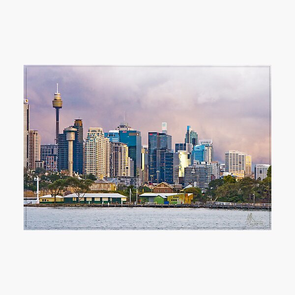 Sydney Sunset 06 16-07-09 Photographic Print