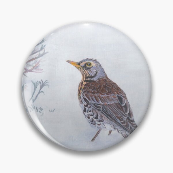 Item preview, Fieldfare in the Snow designed and sold by DawnsArt92.