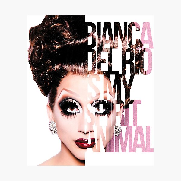 Item preview, Bianca del Rio is my animal spirit designed and sold by Clone Fashion.