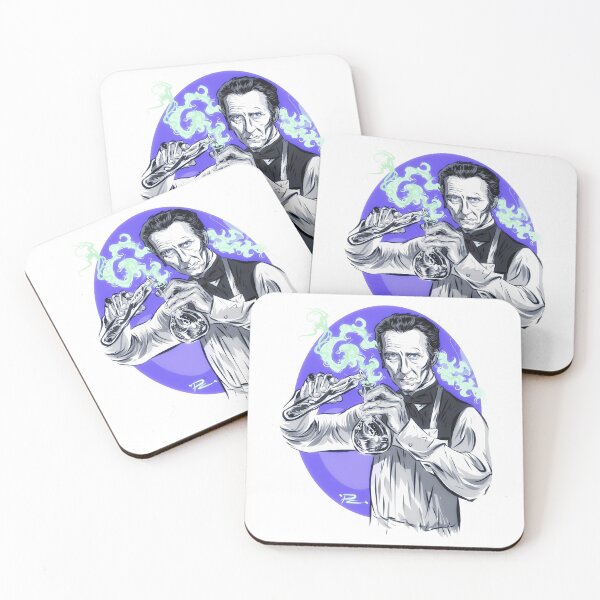 Item preview, Peter Cushing - An illustration by Paul Cemmick designed and sold by TIGERDAVER.