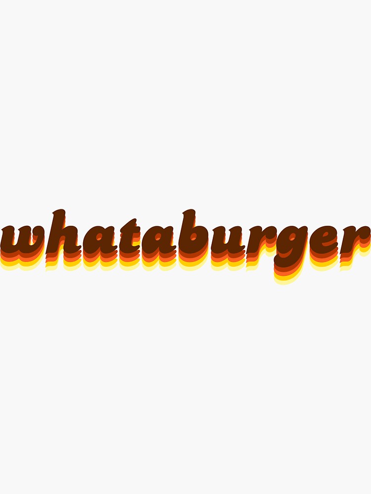 Whataburger Spicy Ketchup Sticker for Sale by madisonbaber