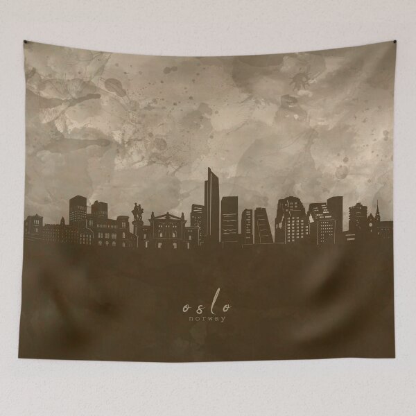 Item preview, oslo skyline designed and sold by BekimART2.