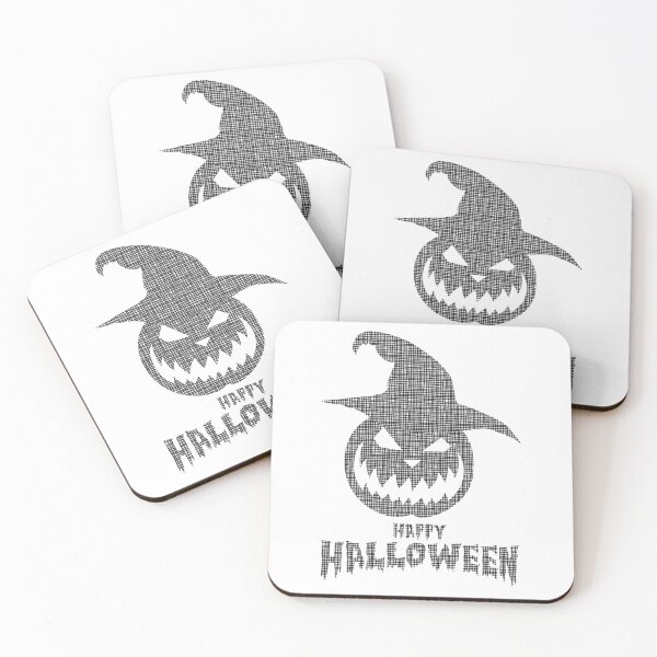 Item preview, Happy Halloween With Grid Scary Pumpkin designed and sold by anbartshirts.