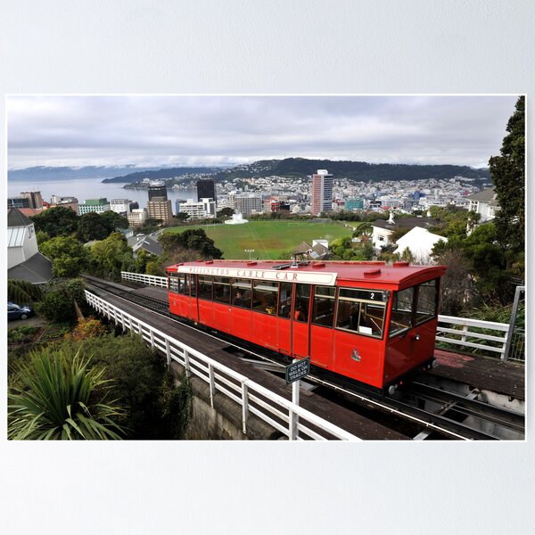 Aperçu de l'œuvre Wellington Cable Car créée et vendue par Pete  Burton.