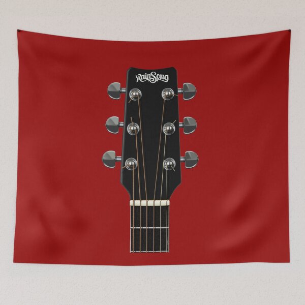 Item preview, GUITAR HEADSTOCK ART - RAINSONG designed and sold by WOOFANG.