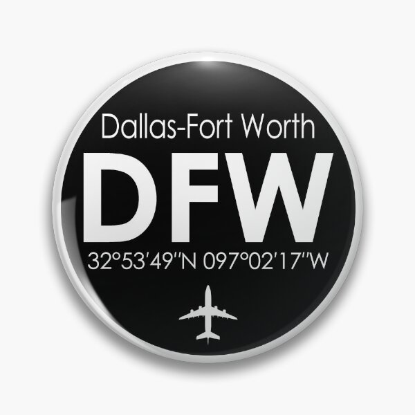 Item preview, DFW, Dallas/Fort Worth International Airport designed and sold by Fly Buy Wear.