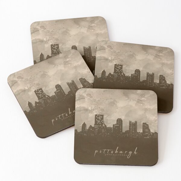 Item preview, pittsburgh skyline designed and sold by BekimART2.