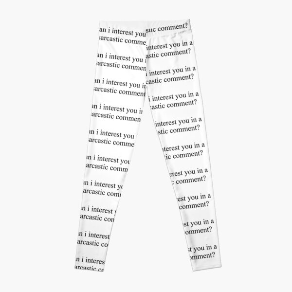 Citation Leggings Redbubble