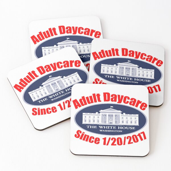 Item preview, The White House Adult Day Care Center Anti Trump Resist designed and sold by funnytshirtemp.