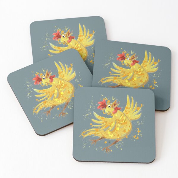 Item preview, Chicken Yellow designed and sold by ImagineThatNYC.