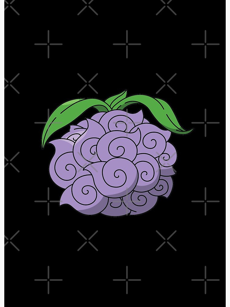Yami Yami No Mi Marshall D Teach Devil Fruit Art Board Print By Olddannybrown Redbubble