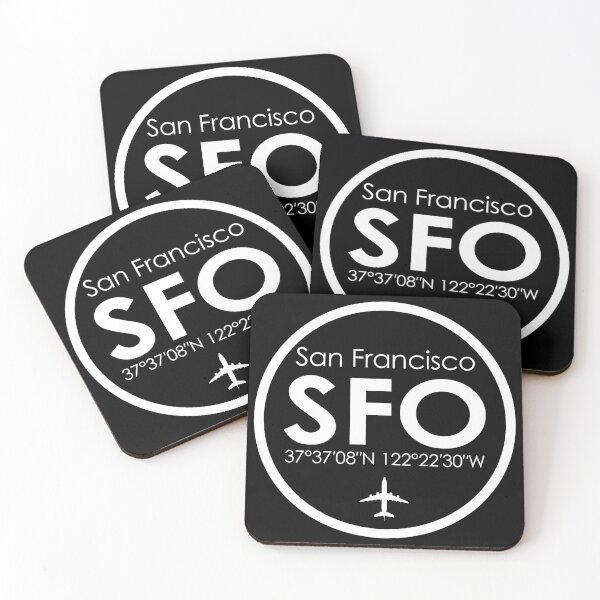 Item preview, SFO, San Francisco International Airport designed and sold by Fly Buy Wear.