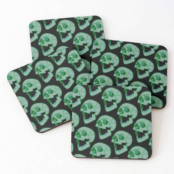Item preview, Laughing Skull Green designed and sold by laurey-head.