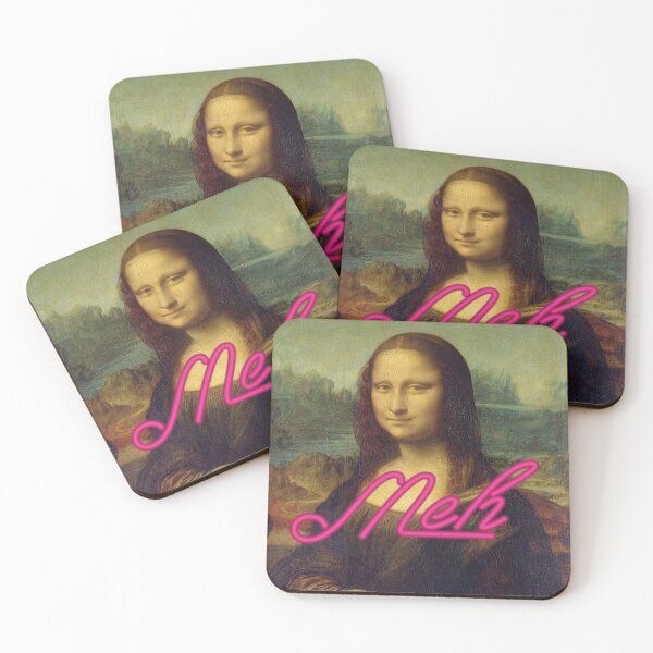 Item preview, Mona Lisa, Meh With Neon Lights designed and sold by Basic  Beach.