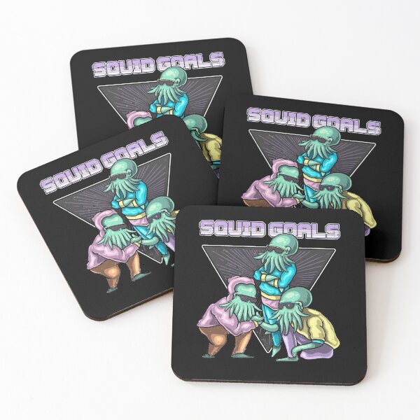 Item preview, Squid Goals - Cthulhu Squad Goals designed and sold by TheGeekMachine.