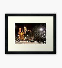 A Magical Evening In York Framed Print