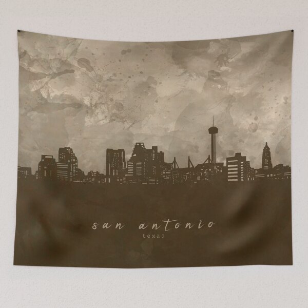 Item preview, san antonio skyline designed and sold by BekimART2.