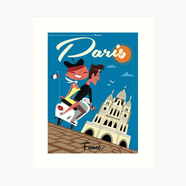 Item preview, Paris Poster designed and sold by GAGodel.