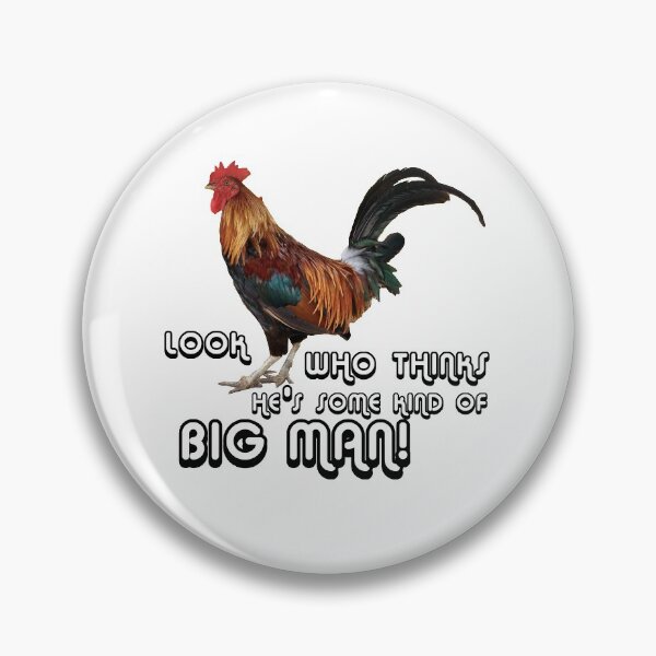 Item preview, LOOK WHO THINKS HE'S SOME KIND OF BIG MAN!  designed and sold by thegoldenratio4.