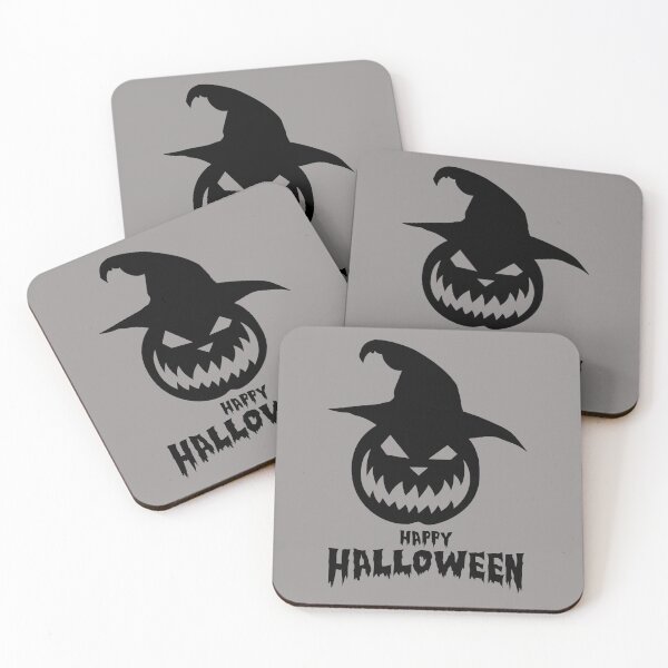 Item preview, Happy Halloween With Black Scary Pumpkin designed and sold by anbartshirts.