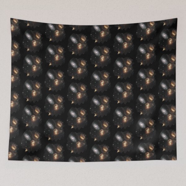 Item preview, Space Galaxy Image Galactic Wreckage Collision of Galaxies designed and sold by TNDesignStudio.