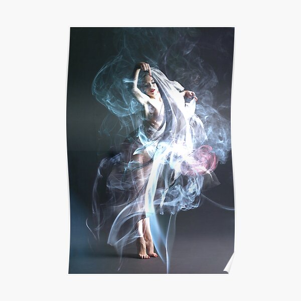 SMOKE AND SCARF Poster
