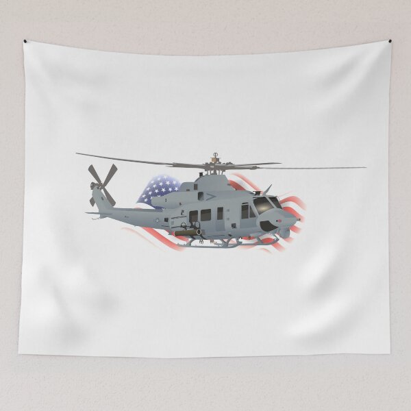 Item preview, Patriotic UH-1 Helicopter designed and sold by NorseTech.