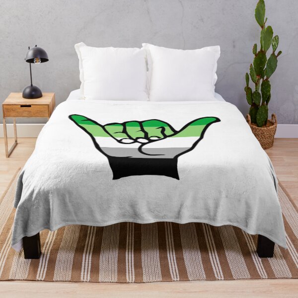 Item preview, Shaka Aromantic Flag LGBT Pride  designed and sold by MagicBoutique.
