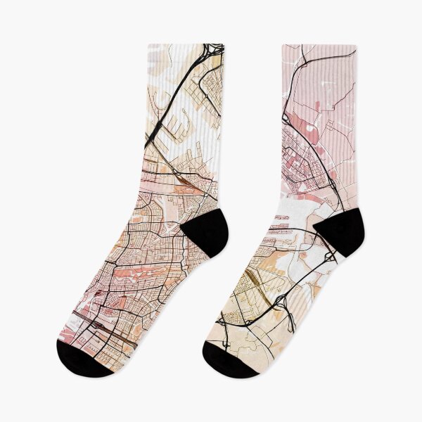 Item preview, Amsterdam Street map art watercolor designed and sold by IvonDesign.
