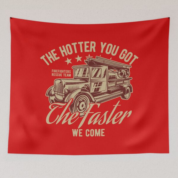 Item preview, FIREFIGHTER TRUCK QUOTE T SHIRT TEE GIFT PRESENT BIRTHDAY CHRISTMAS designed and sold by Timcito.