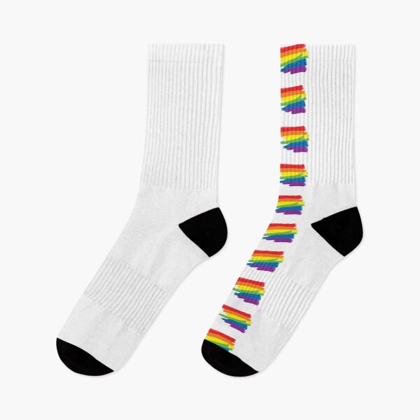 Item preview, gay rainbow minimalist designed and sold by sogayShop.