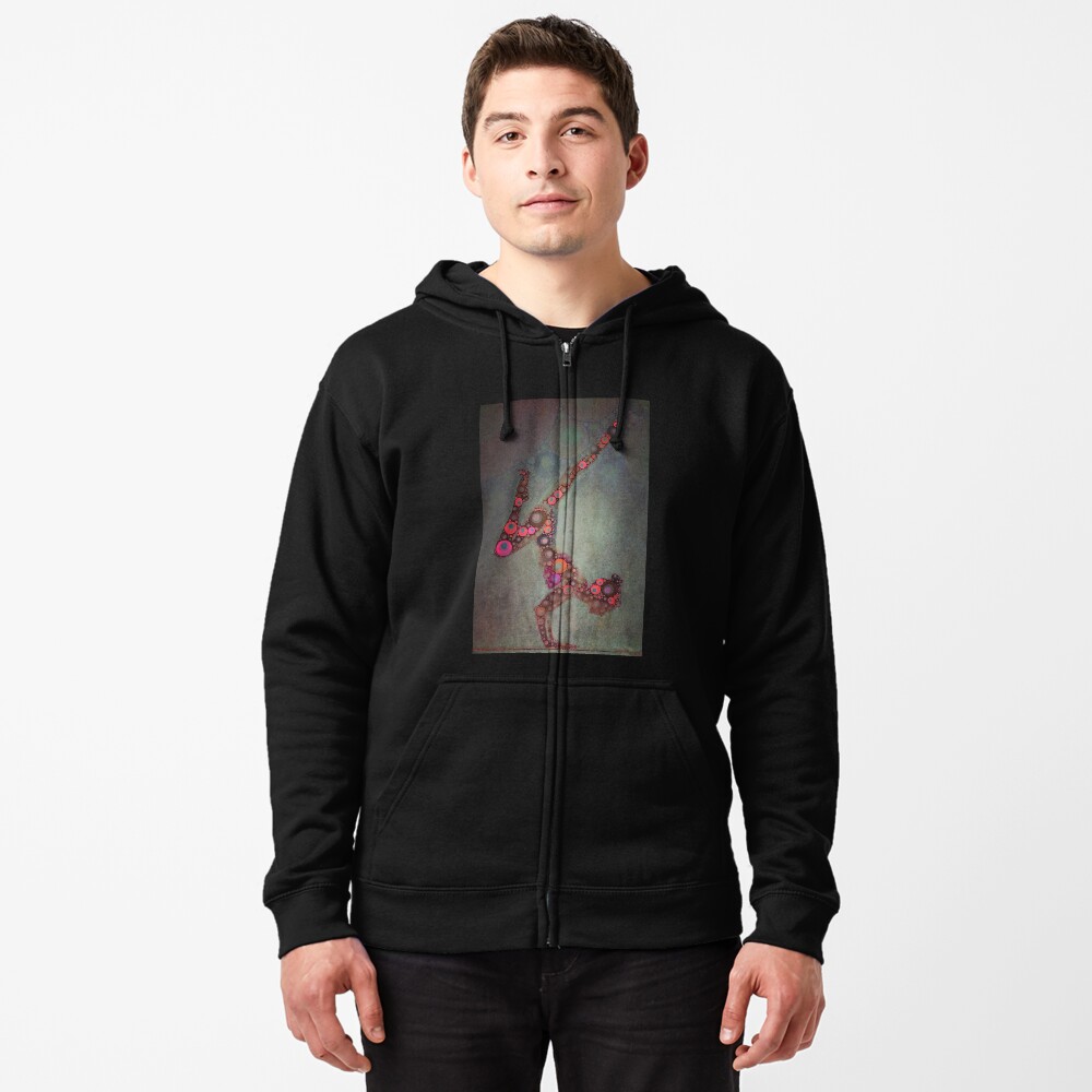 Item preview, Zipped Hoodie designed and sold by john-dalton.