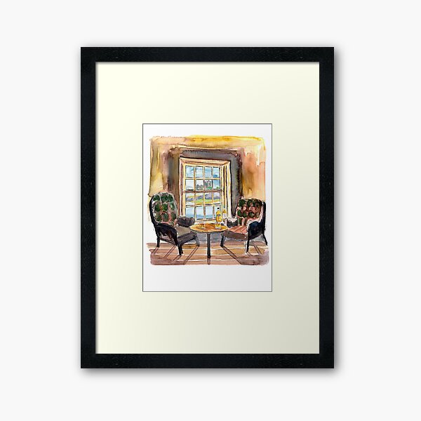 Item preview, Pub Window With Whisky And Eilean Donan Castle  designed and sold by artshop77.
