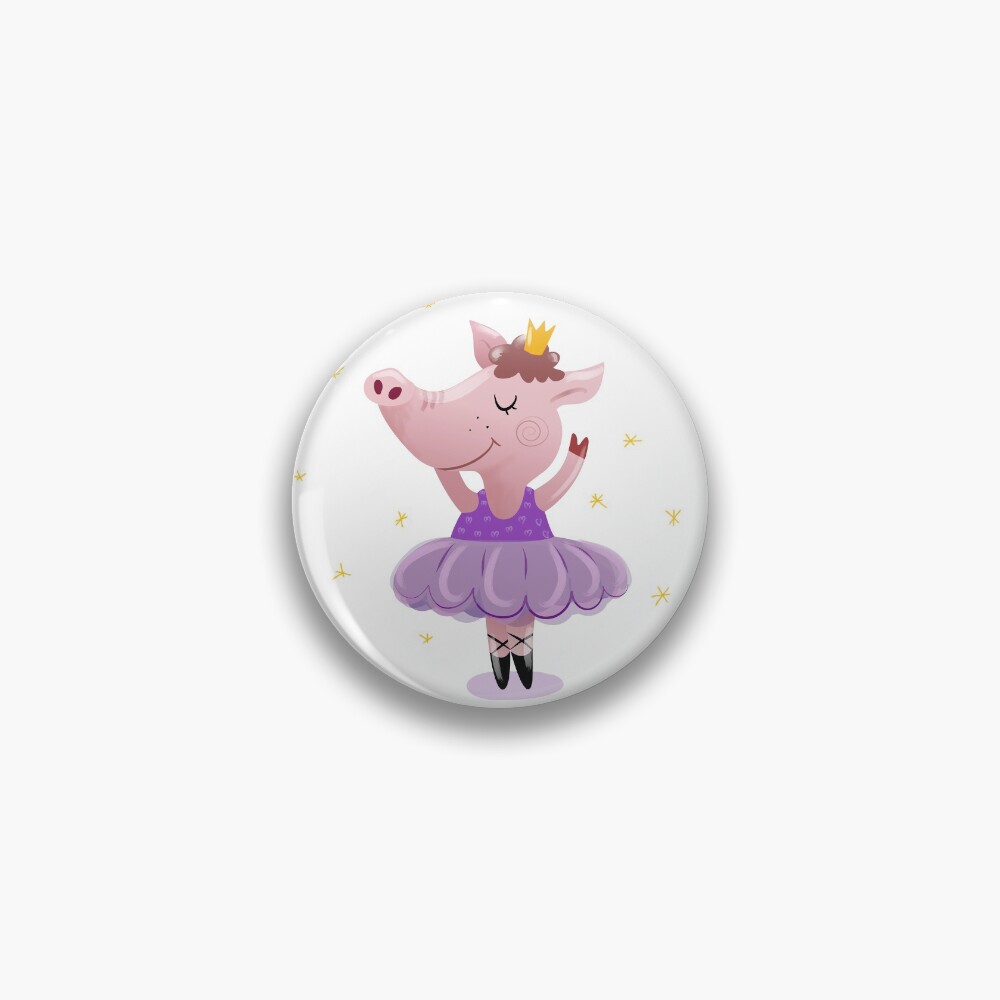 Ballet pig Pin