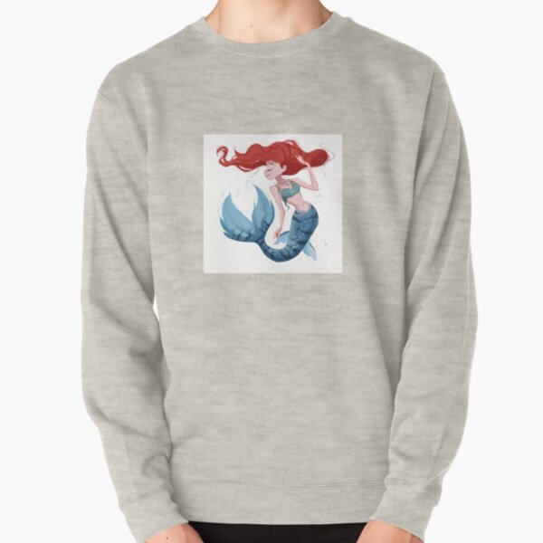 Playful mermaid Pullover Sweatshirt