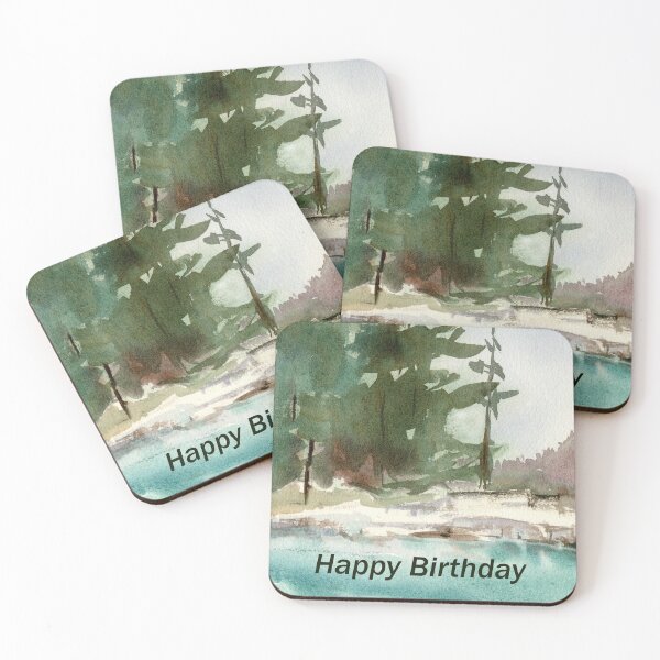 Item preview, Happy Birthday designed and sold by Diane Hall Watercolors.