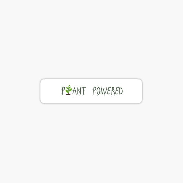 Plant Powered Sticker