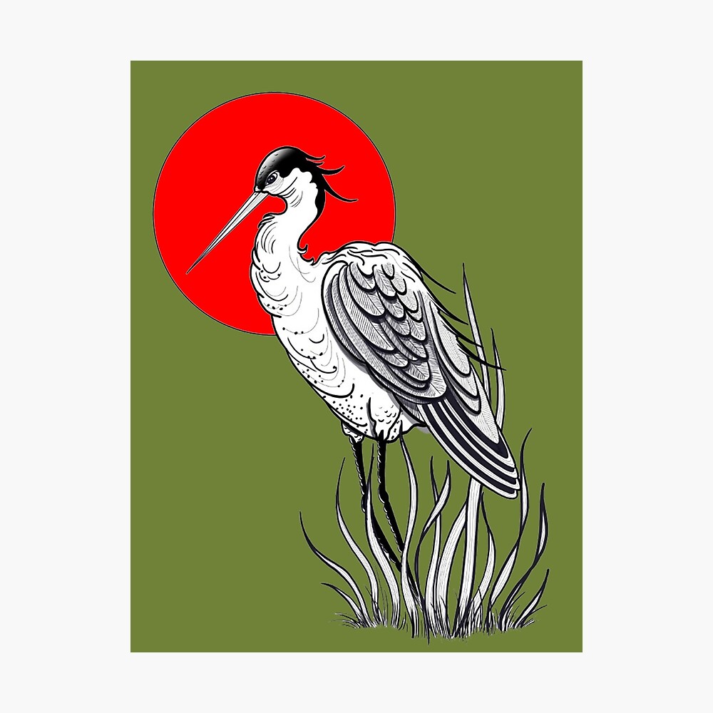 40 Japanese Crane Tattoo Designs For Men  Bird Ink Ideas