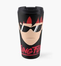 Kung Fury Minimalistic Design Travel Mug