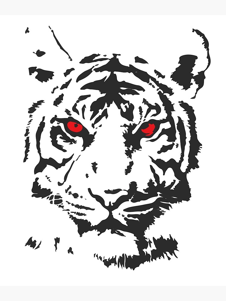 Red Tiger T Shirt Design | Tiger-Universe