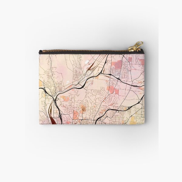 Item preview, Cincinnati Street map art watercolor designed and sold by IvonDesign.