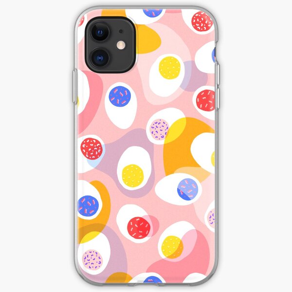 Memphis eggs iPhone Soft Case