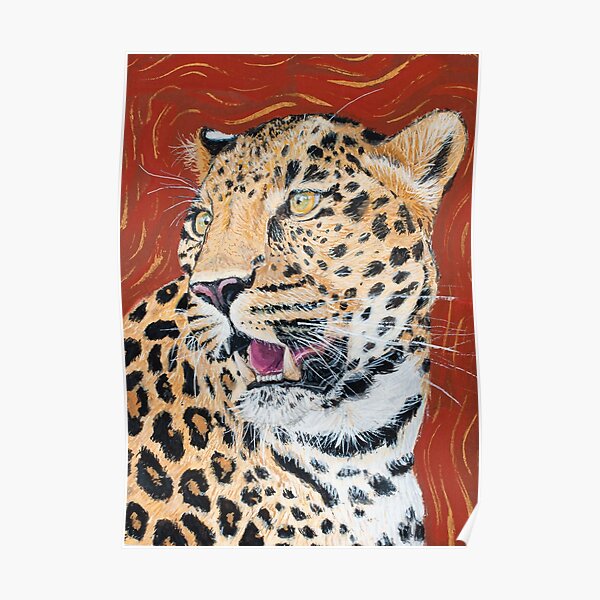 Fur Leopard Pattern ~ Animal Print Trendy Gift Spots Decor ~ Vivid Coaster