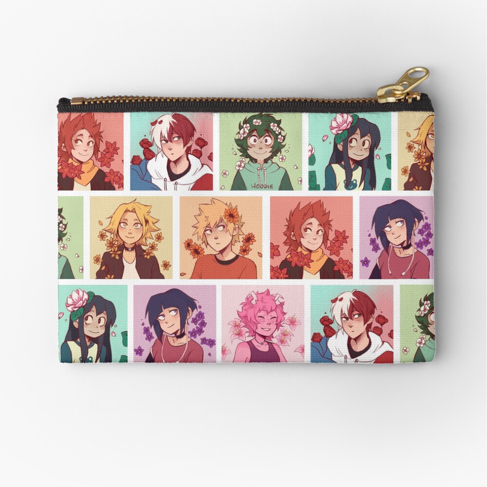 Flowers Zipper Pouch